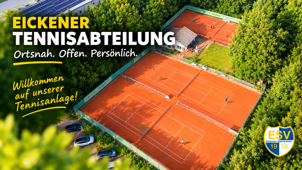 Herzlich Willkommen bei der Eickener Tennisabteilung aus Melle-Eicken